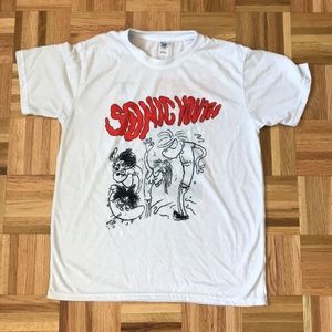 Sonic Youth 1995 Tour t Shirt Gilman Large